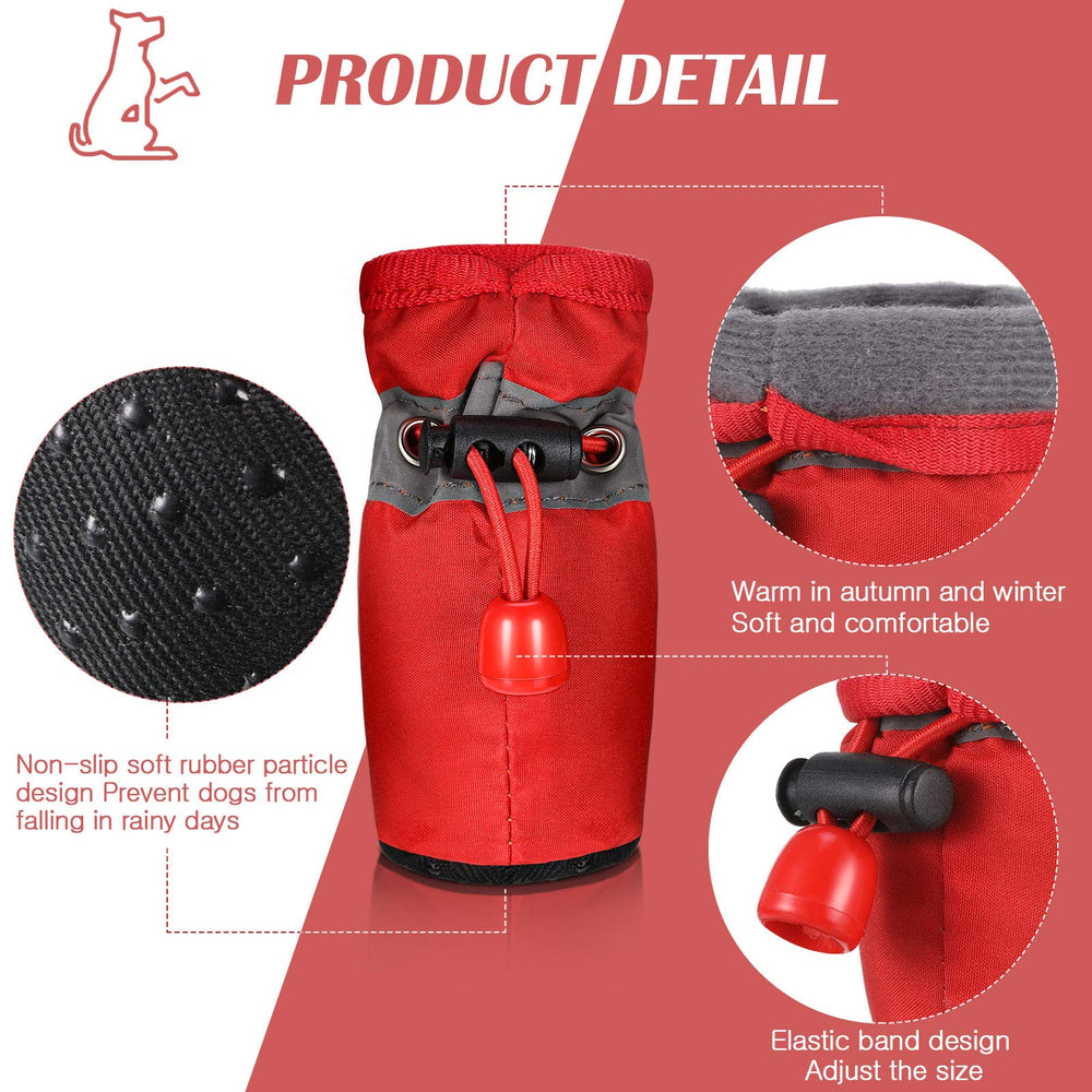Weewooday drawstring adjustable fit demonstrated on a small dog for secure wear