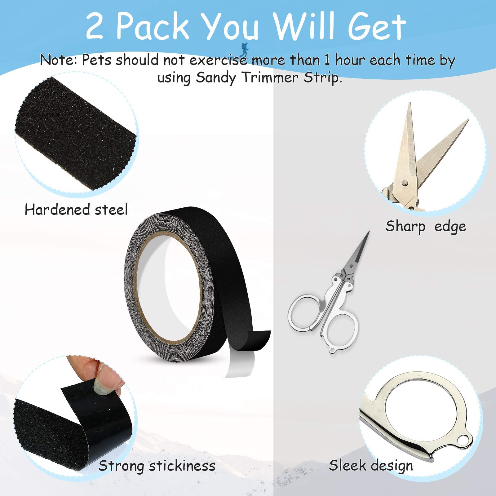 Weewooday foldable-scissors-compact demonstrates handheld trimming tool for on-the-go care.