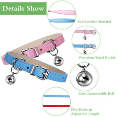 Weewooday yellow bell collar adds visibility for safer outdoor outings.