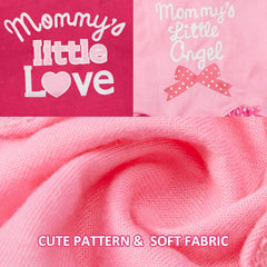 Weewooday Love and Angel dress side view emphasizes soft material and secure fit.