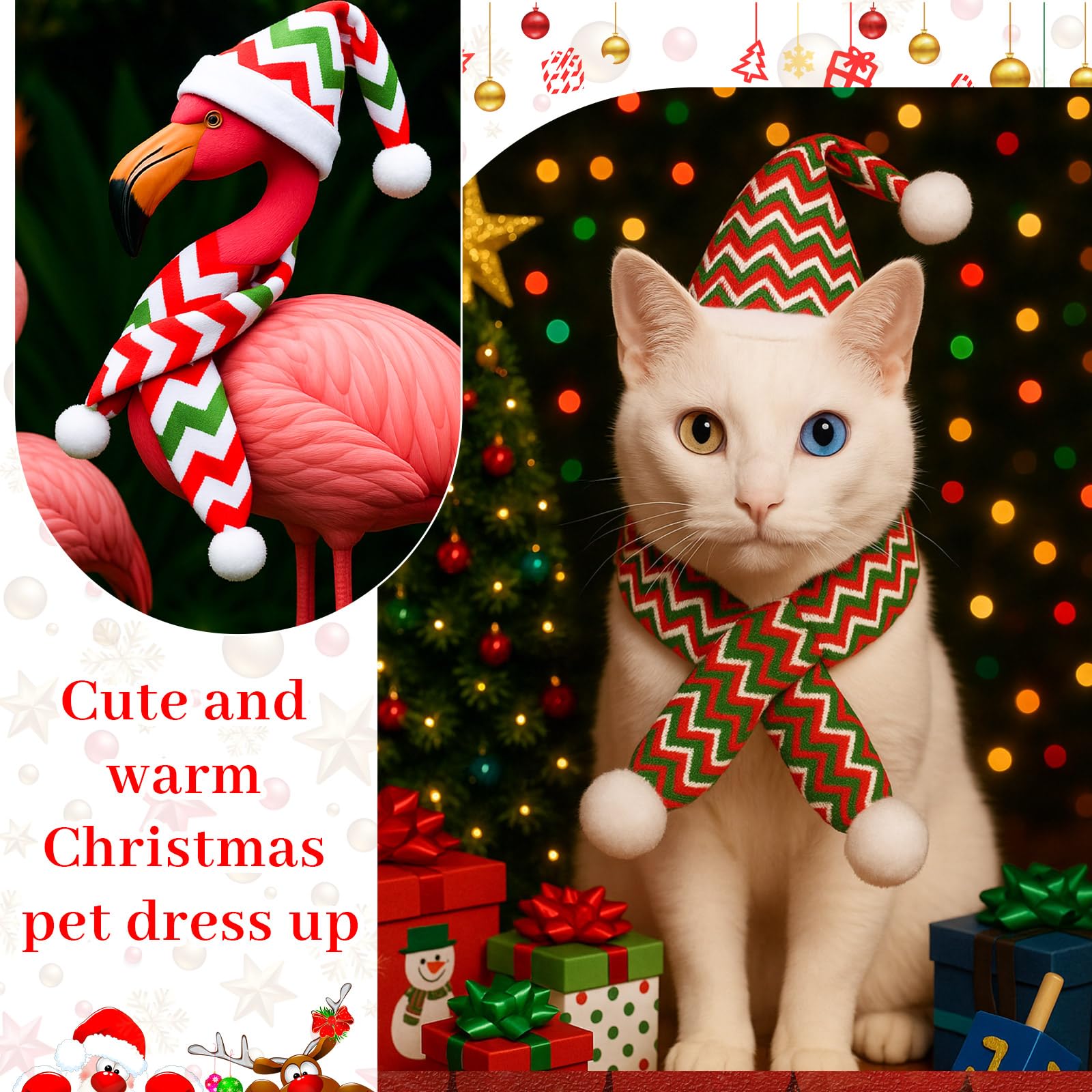 Weewooday rabbit scarf offers snug fit and festive flair