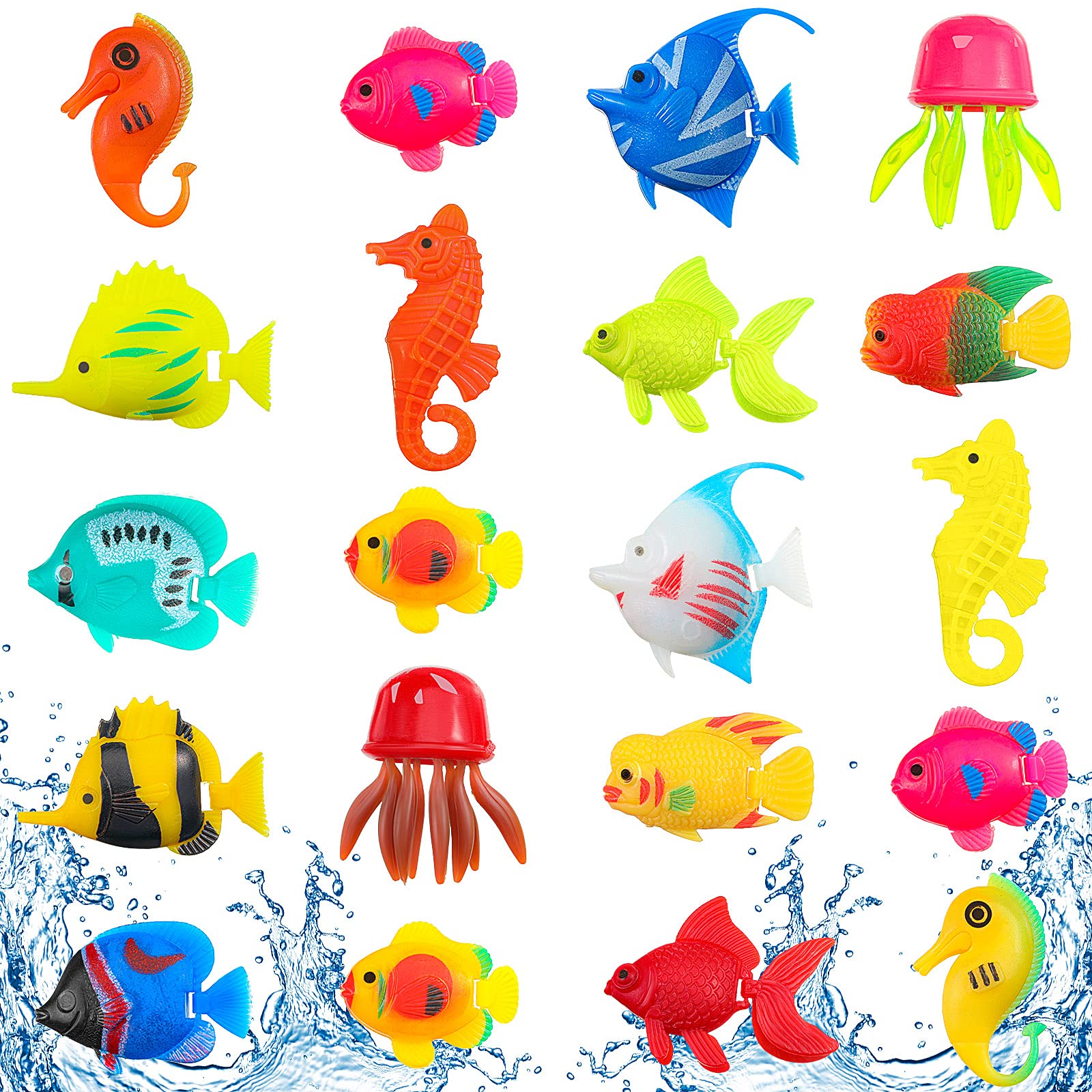 Weewooday moving fishes pack creates a realistic ocean vibe in an aquarium.