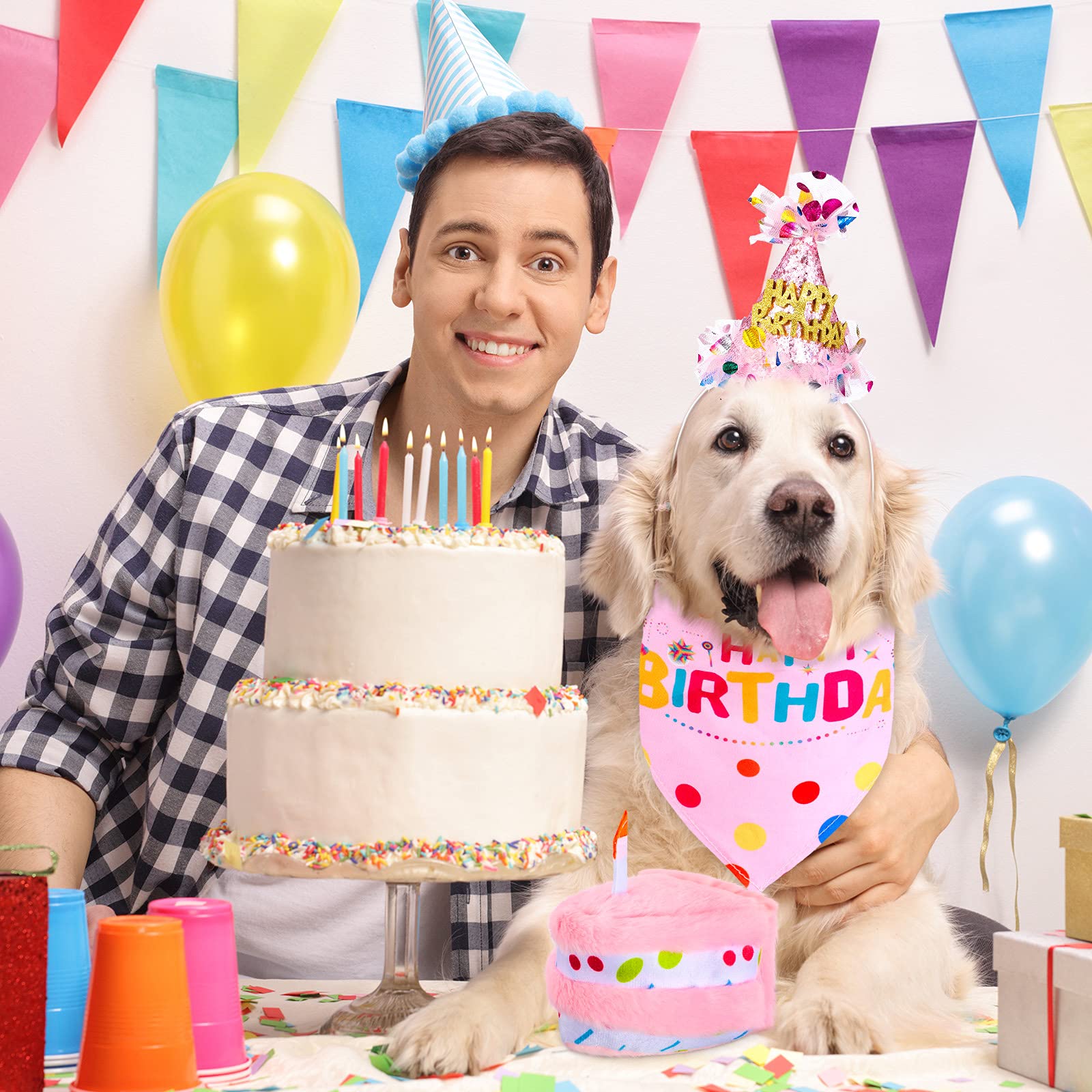 Weewooday pink pet tutu skirt adds festive flair to photos