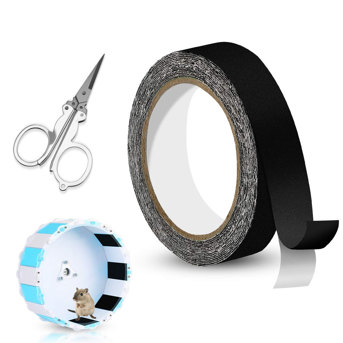 Weewooday sandy-trimmer-strip-roll for wheel play and nail maintenance.