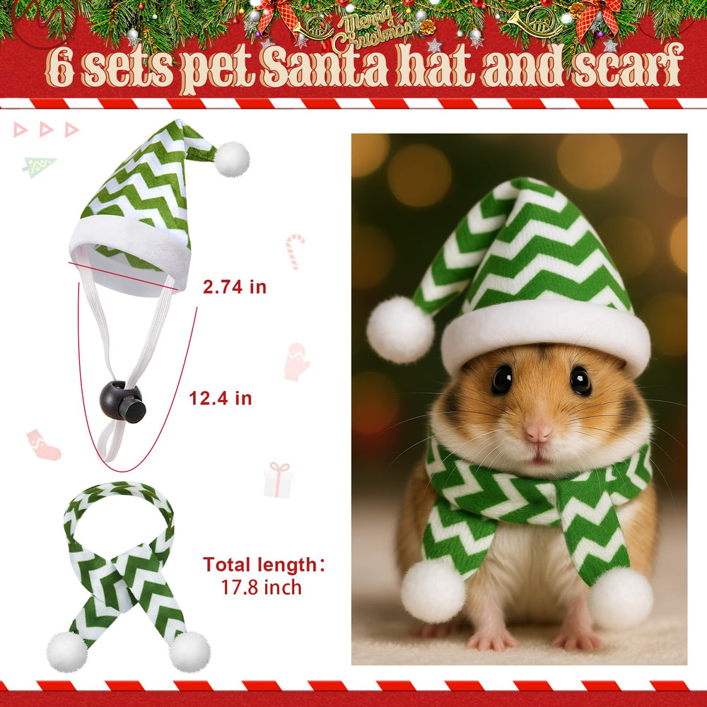 Weewooday Santa hat with adjustable strap secures pet during celebrations
