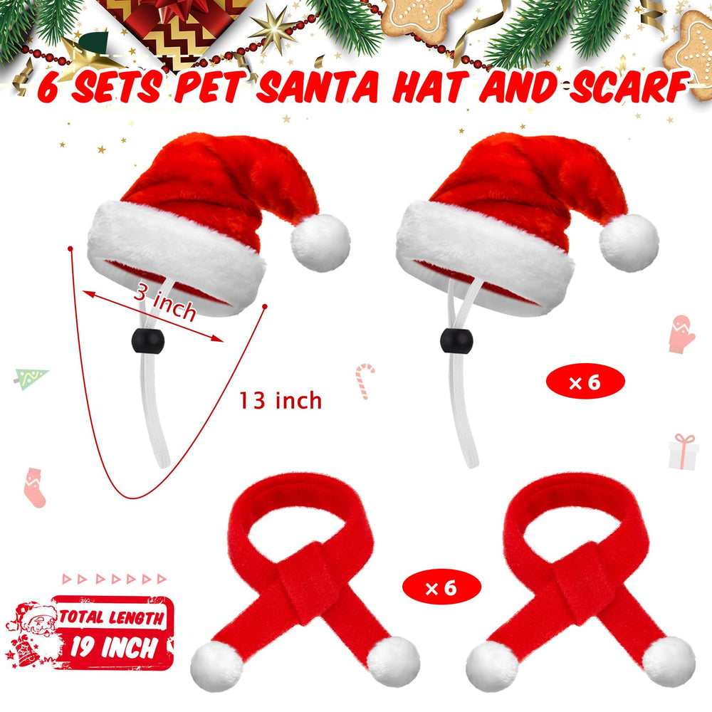 Weewooday Santa hat for cat highlights holiday style with secure fit.