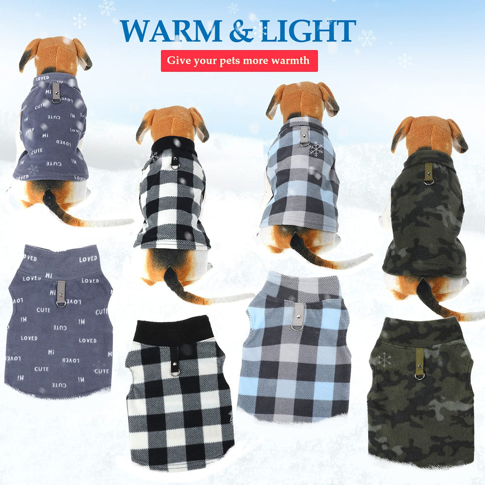 Weewooday winter dog sweater elastic neckline and cuffs simplify dressing.
