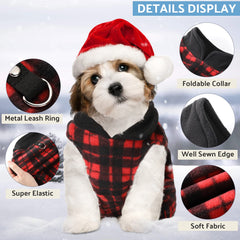 Weewooday winter dog sweater fleece texture soft skin friendly fabric