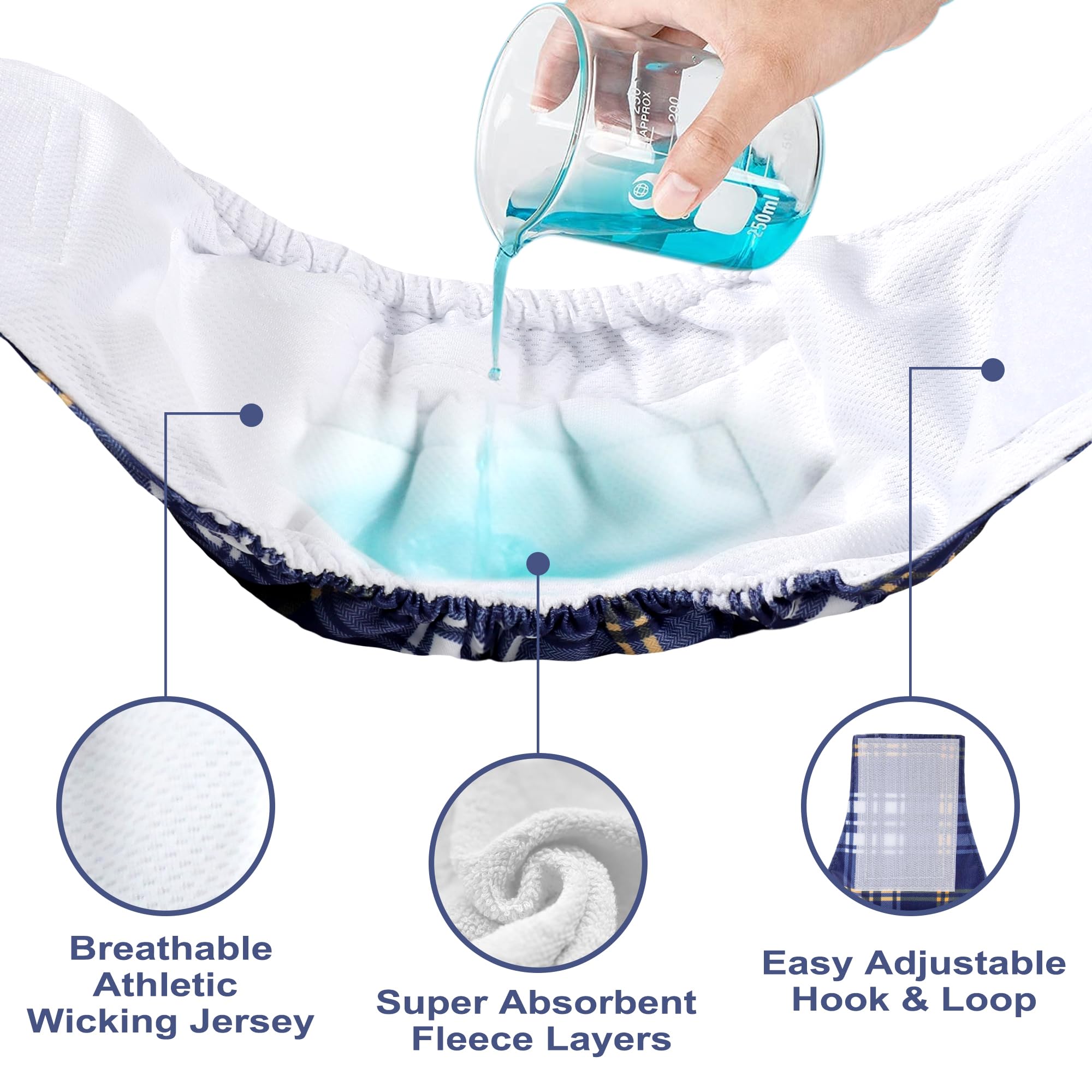 Wegreeco medium size measurement guide helps ensure a comfortable fit.