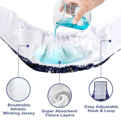 Wegreeco medium size measurement guide helps ensure a comfortable fit.