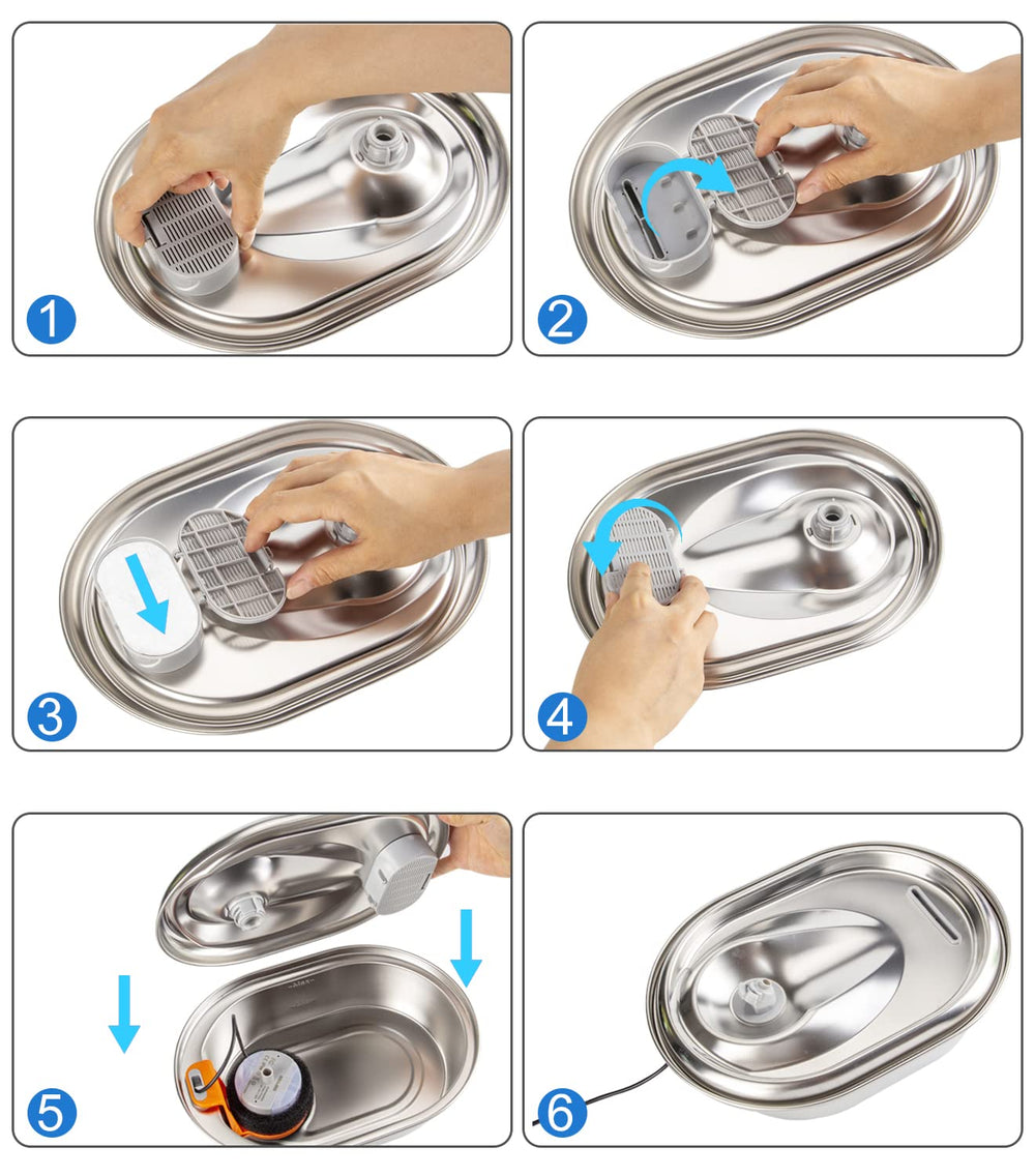 WEIKEY cat drinking water image—signal of refreshed hydration opportunities.
