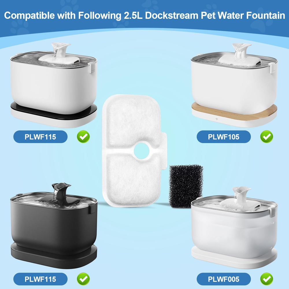WEIKEY dockstream cat fountain filter close-up demonstrates multi-layer filtration for fresh water.