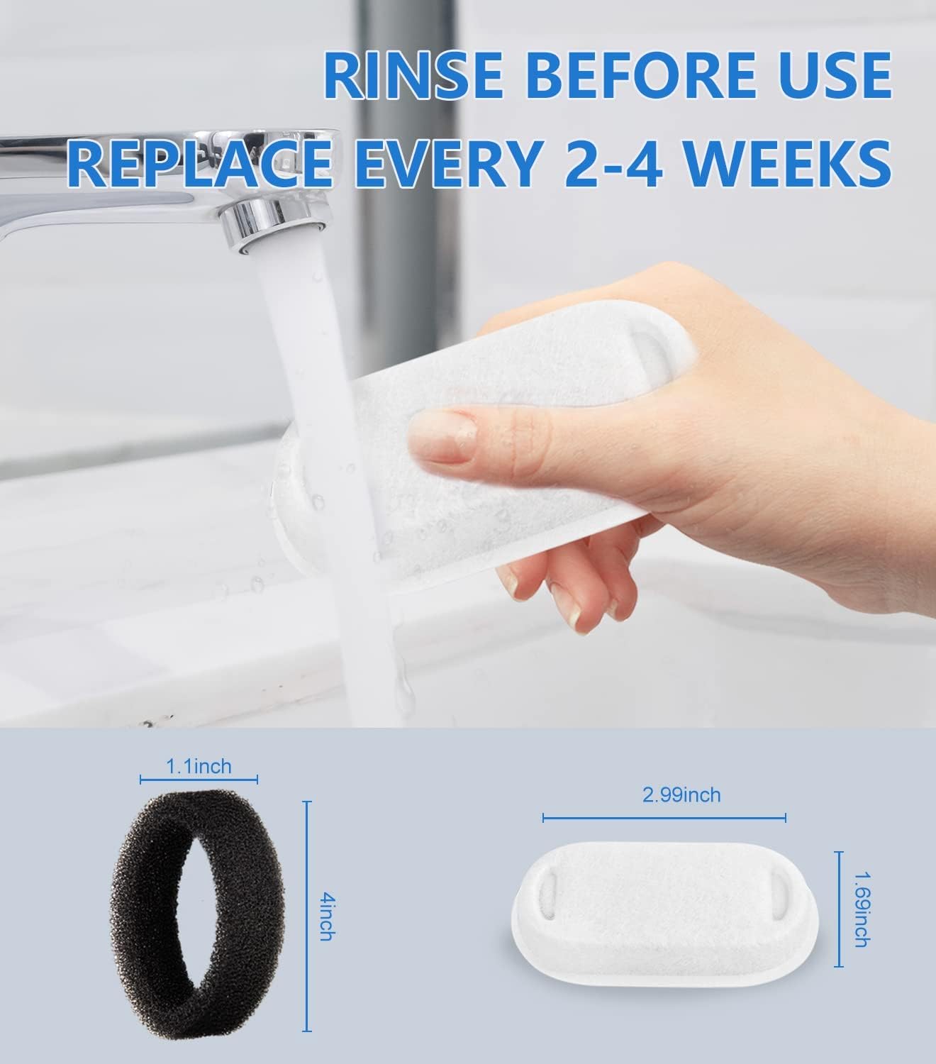 WEIKEY filter replacement shown for quick upkeep.