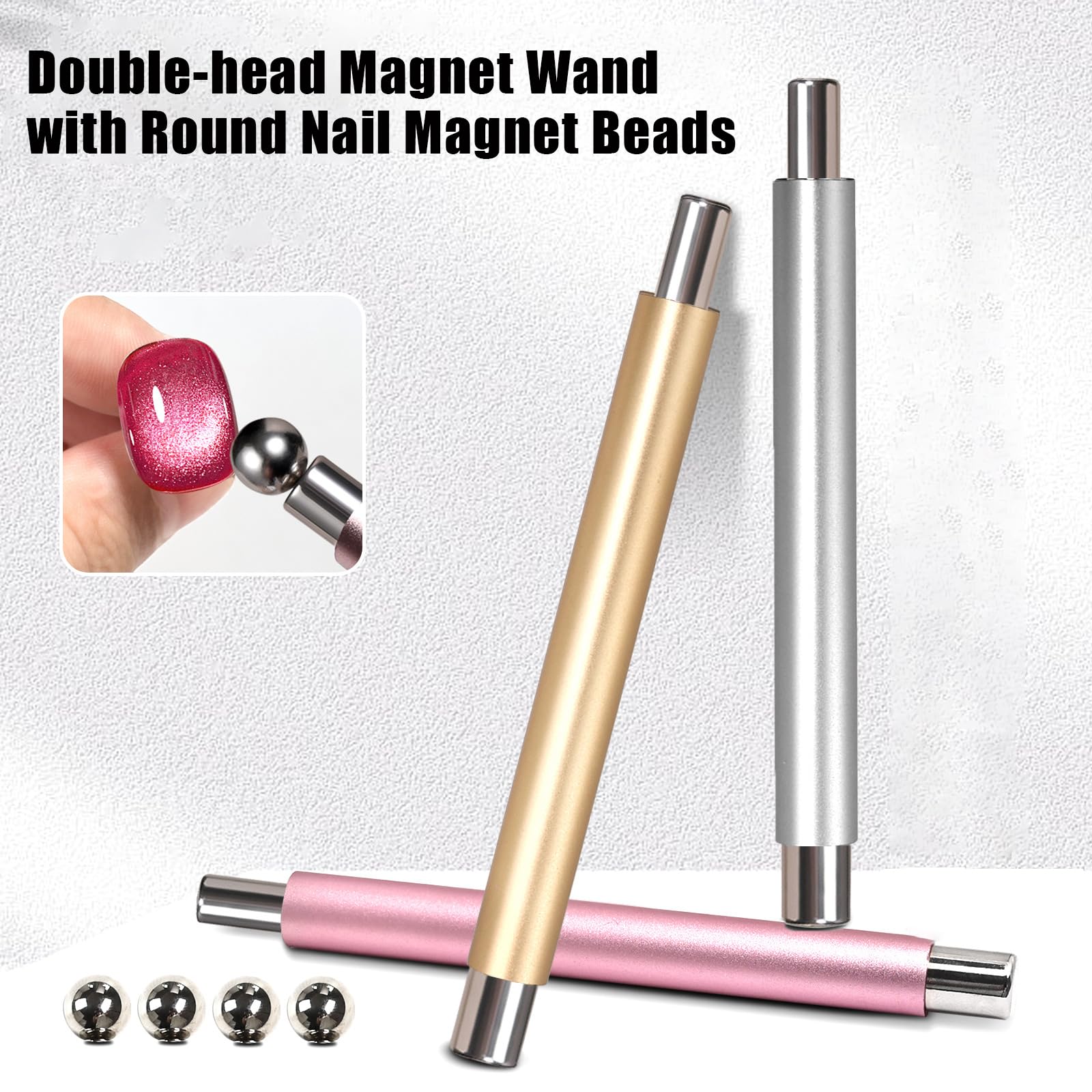 WEILUSI MEILINDS portable design fits easily in a makeup bag for on-the-go use.