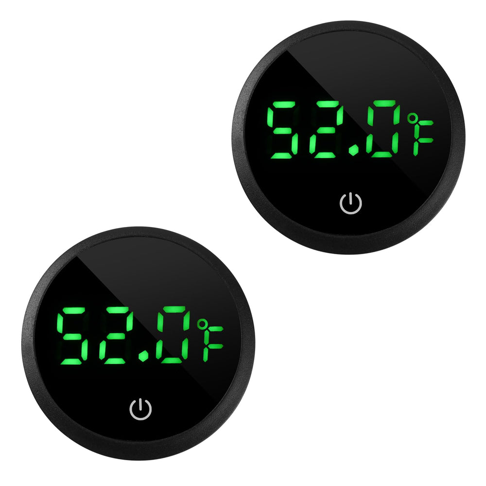WEIMELTOY aquarium thermometer LED display shows clear temperature readings.