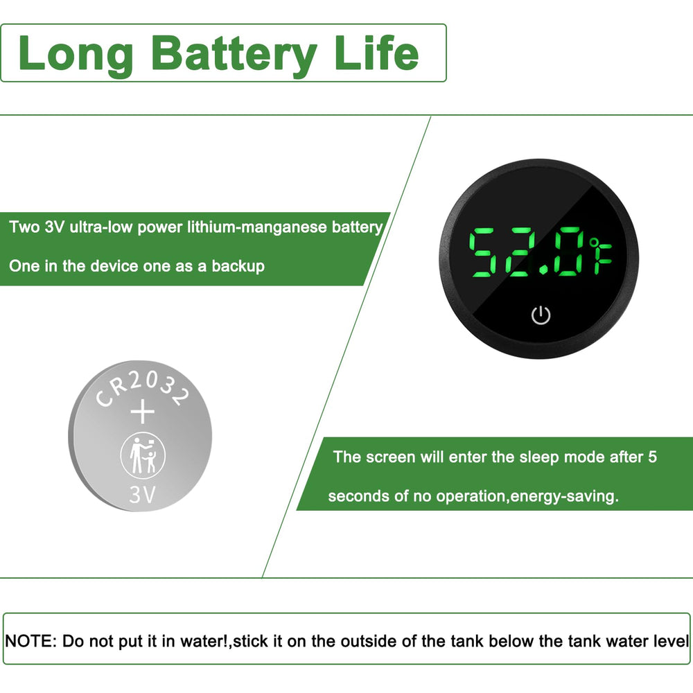 WEIMELTOY spare battery included for long-term use