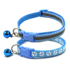 WeimoMonkey small-dog-collar-with-bell easy quick-release for hassle-free on/off.