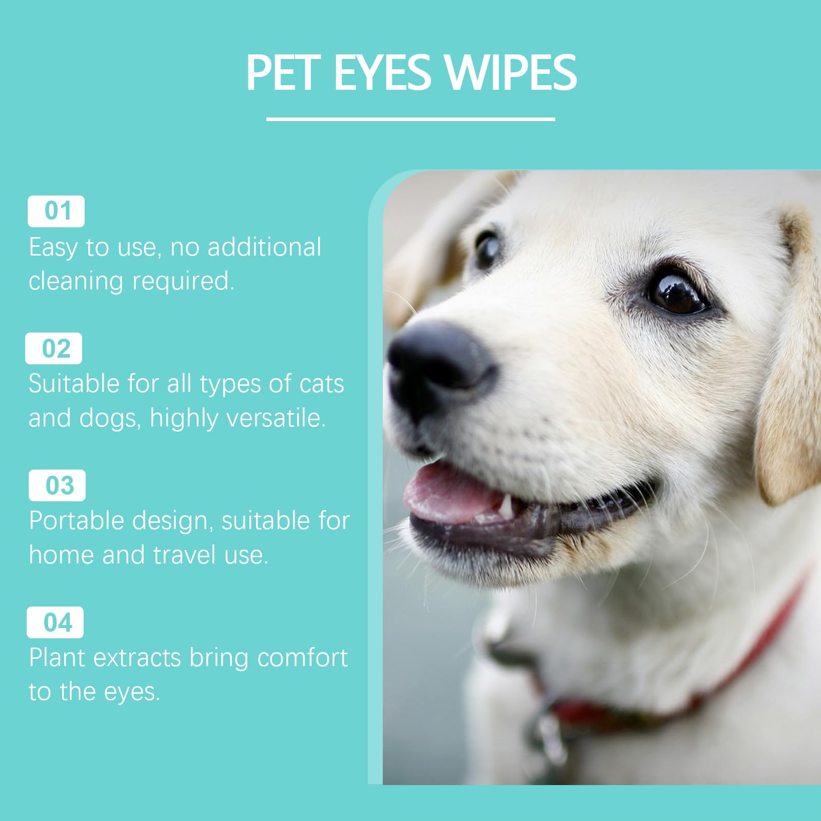 Weivone eye wipes unscented formula for sensitive eyes