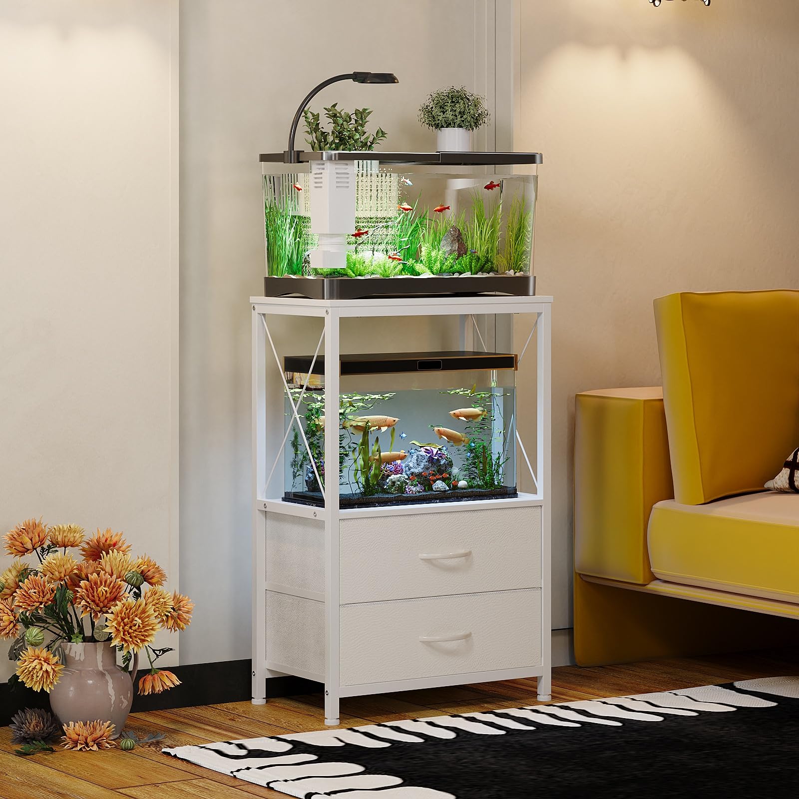 Welfuturer stand storage area keeps essentials nearby for quick maintenance