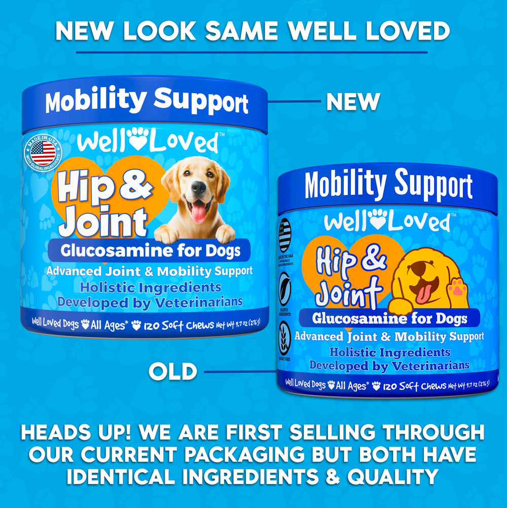 Well Loved soft chew texture closeup conveys tasty, easy-to-administer routine.