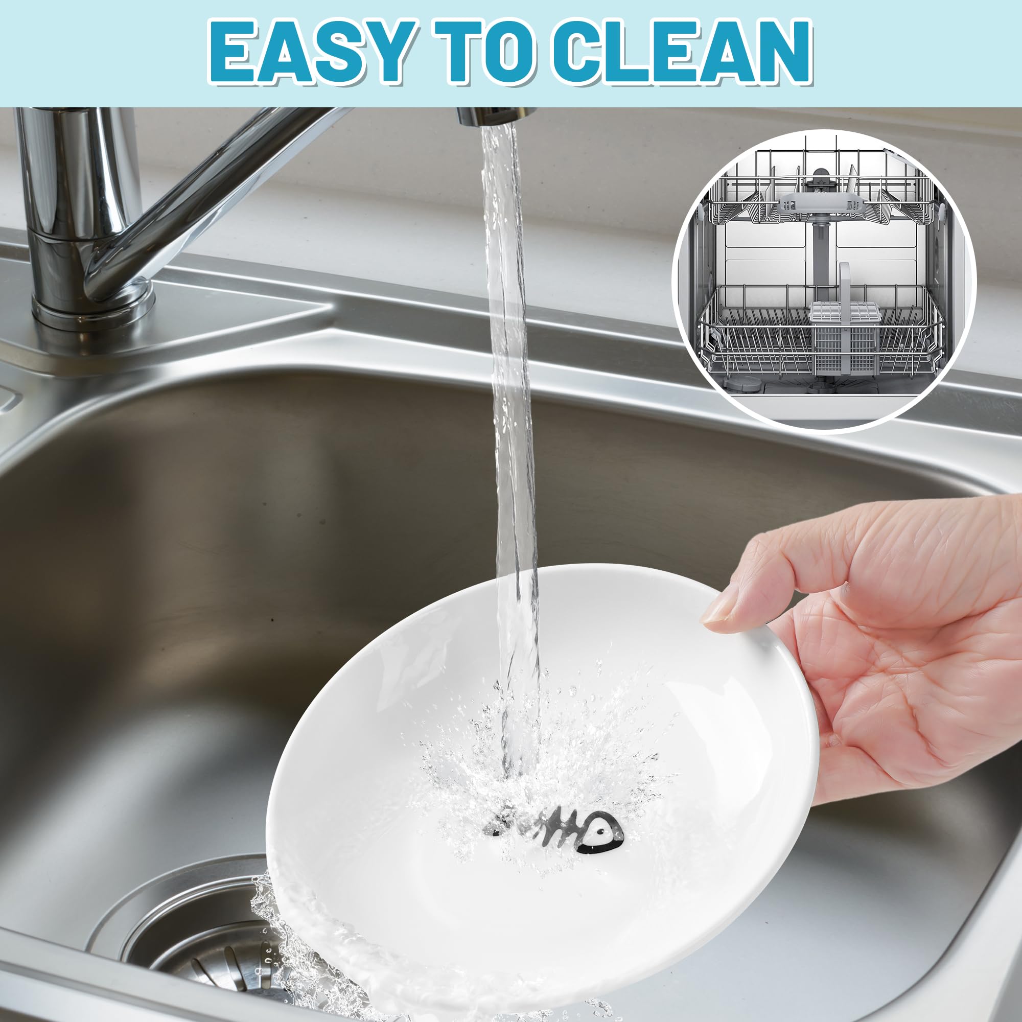 Wellbro cat bowls whisker-fatigue-free design emphasizes gentle feeding