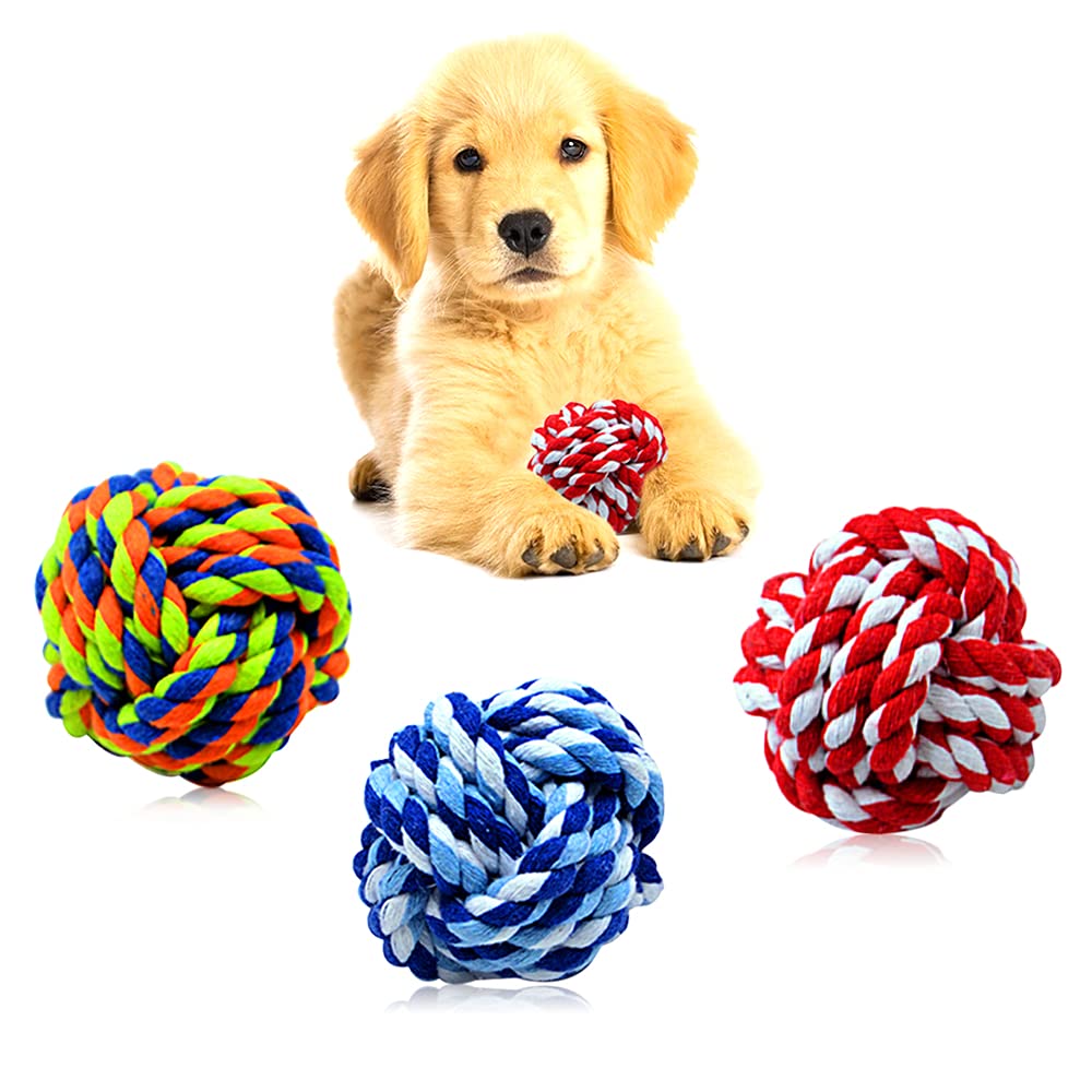 Wellbro Pet Chew Toy closeup shows soft woven cotton rope texture for gentle chew