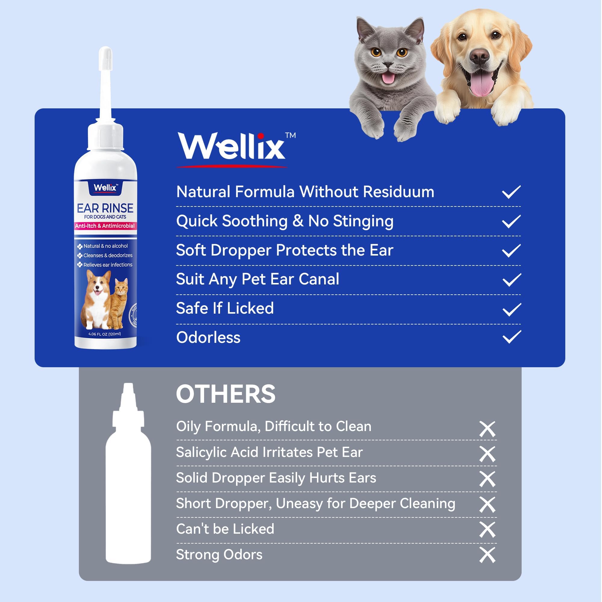Wellix after-swim use scenario showing repeat cleaning to support ear comfort.