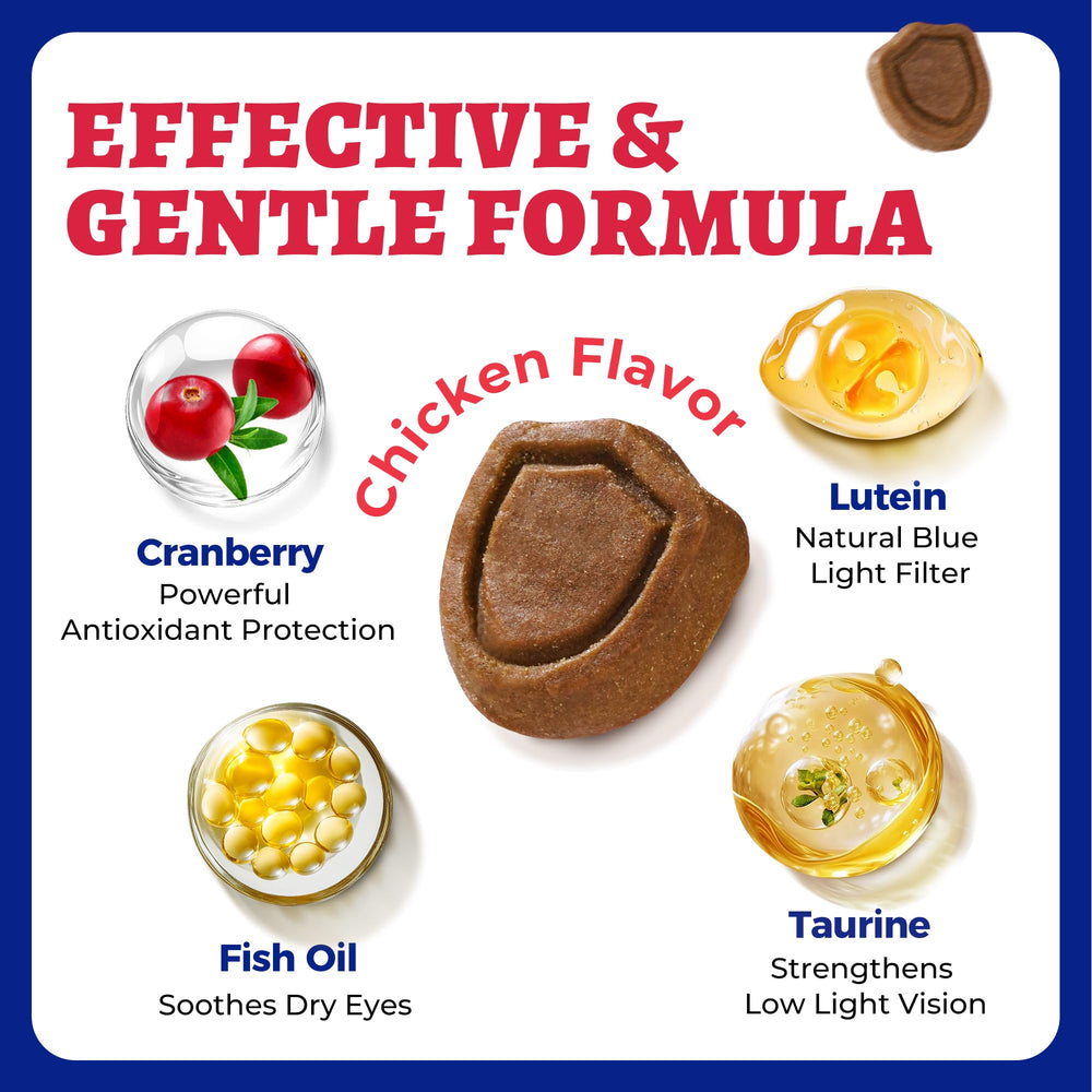 Wellix lutein-marshmallow-root vitamin-c pack features retina-friendly nutrients for dogs