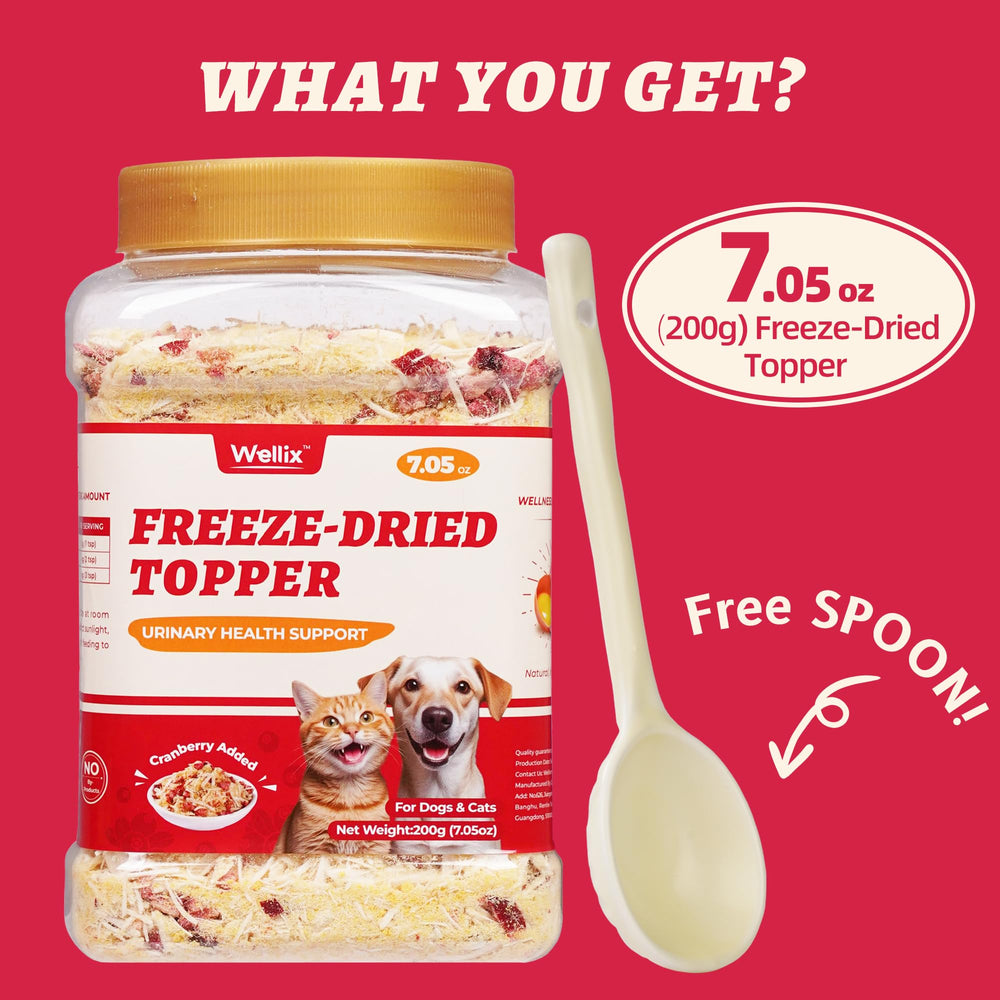 Wellix 7.05 oz stay-fresh jar sealed for multi-pet households