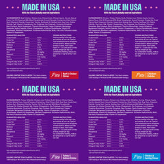 Wellness chicken with beef pâté cans offer varied texture and protein.