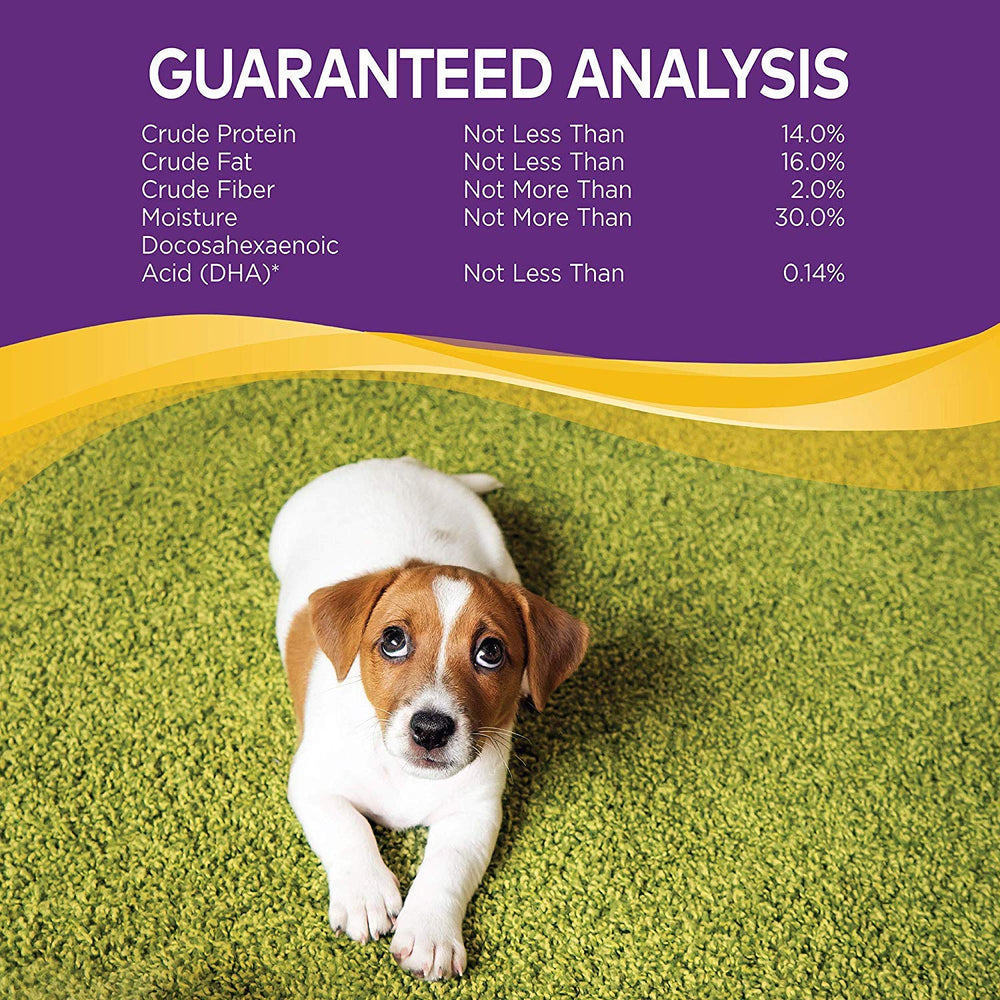 Wellness puppy-treats made-in-usa badge image highlights quality assurance