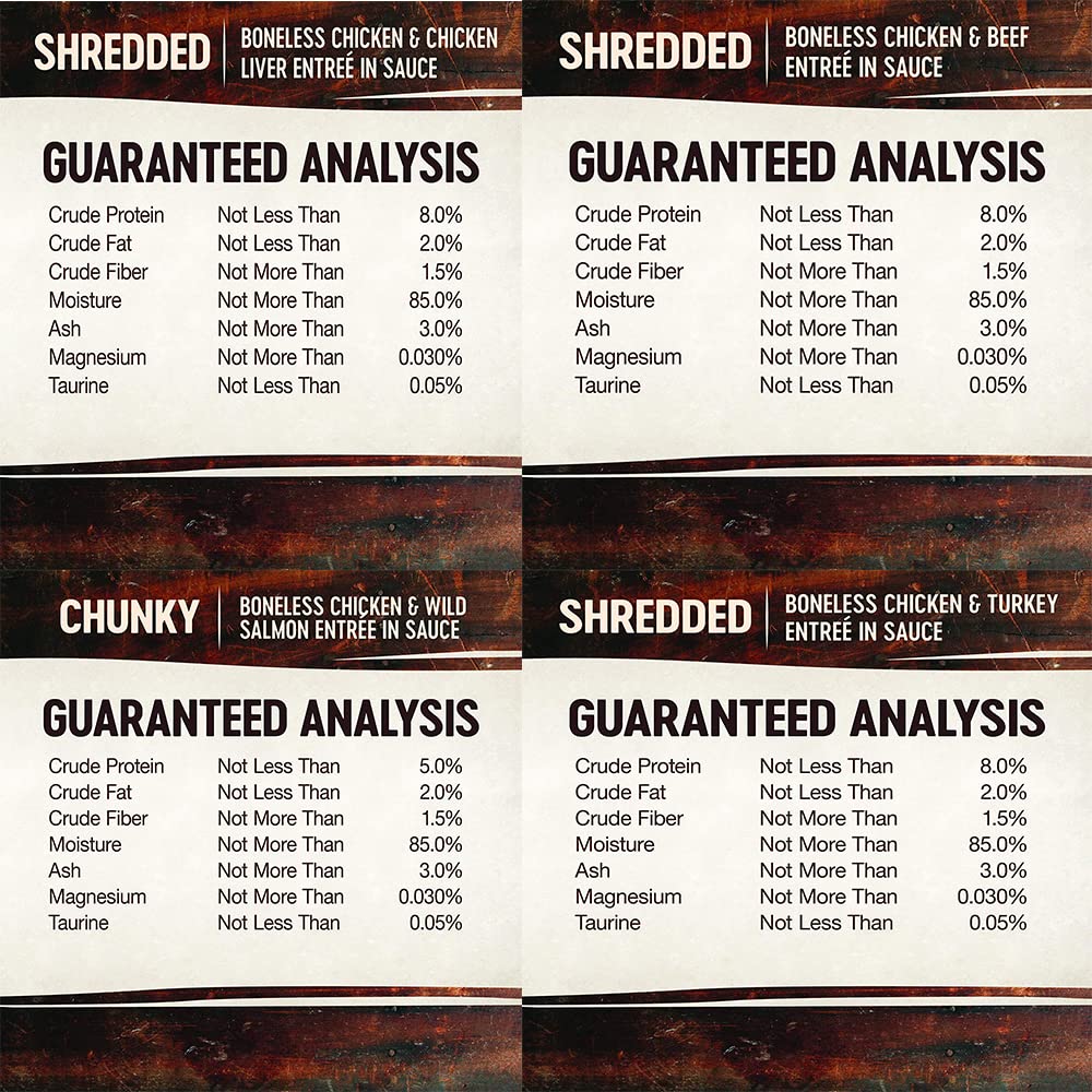 Wellness Signature grain-free wet cat food serving close-up with moist texture