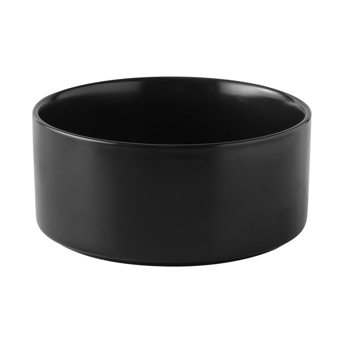Welloyed ceramic dog bowl 6in for small dogs with matte finish