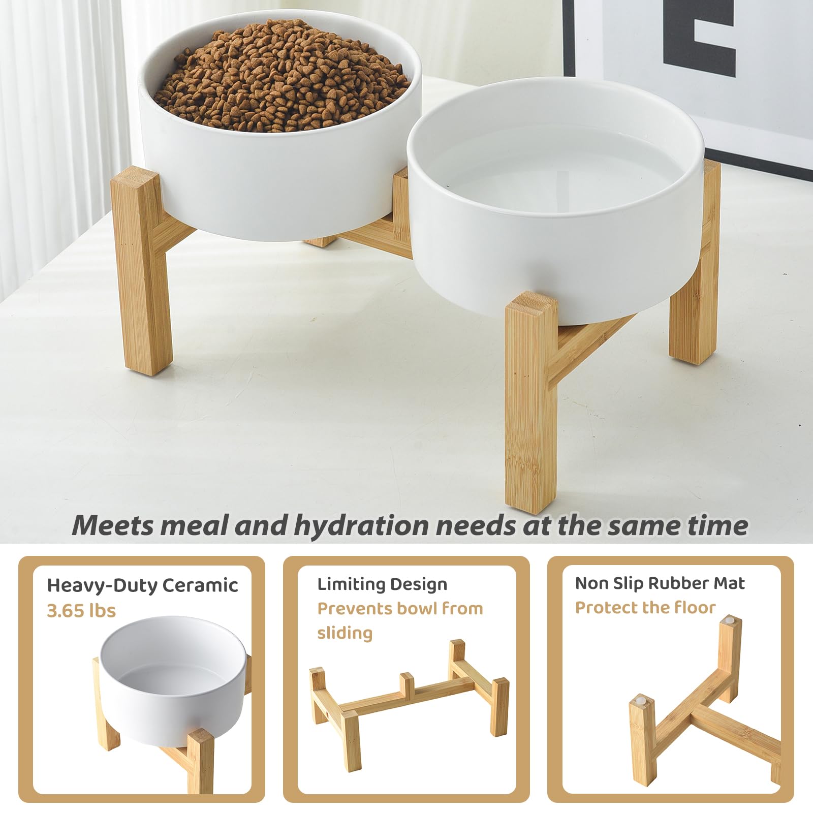 Welloyed dishwasher-safe ceramic bowls simplify cleaning after meals.