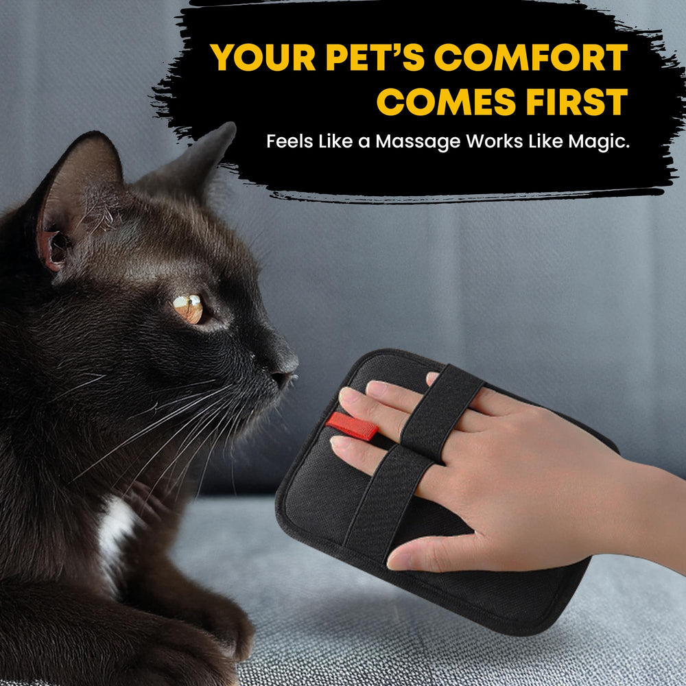 Welwon glove close-up shows ergonomic hold and bidirectional cleaning.