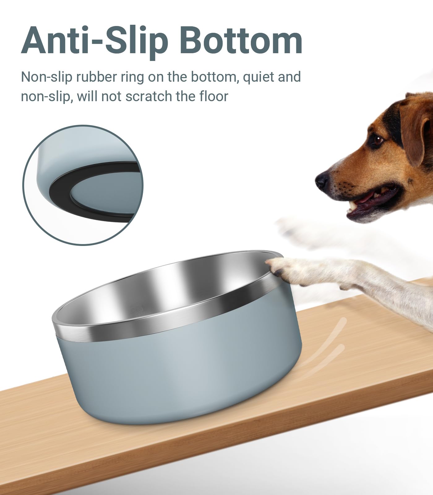 WENBOKMIN design minimizes floor noise during meals