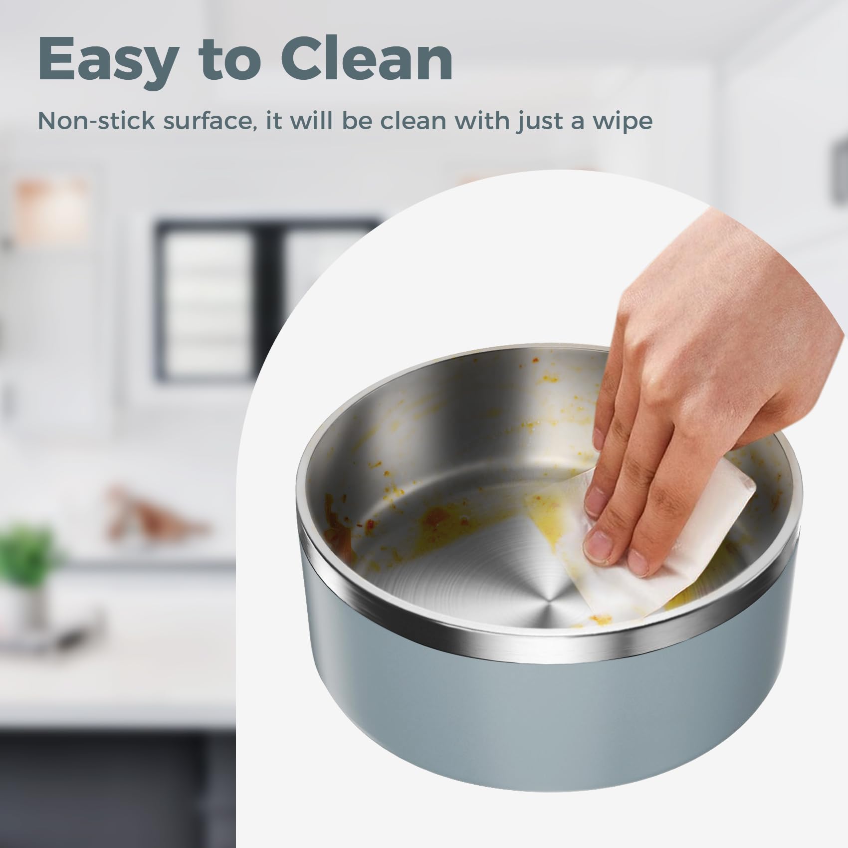 WENBOKMIN light grey finish fits modern kitchens