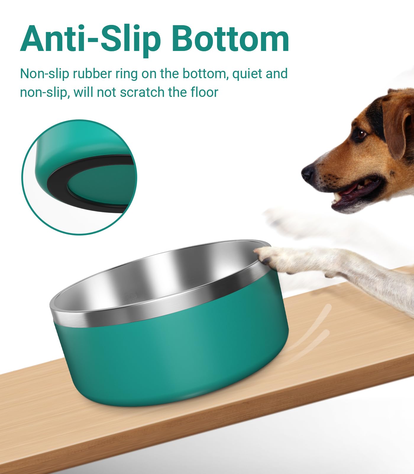 WENBOKMIN two-sizes design—choose 40oz or 64oz for different pets.