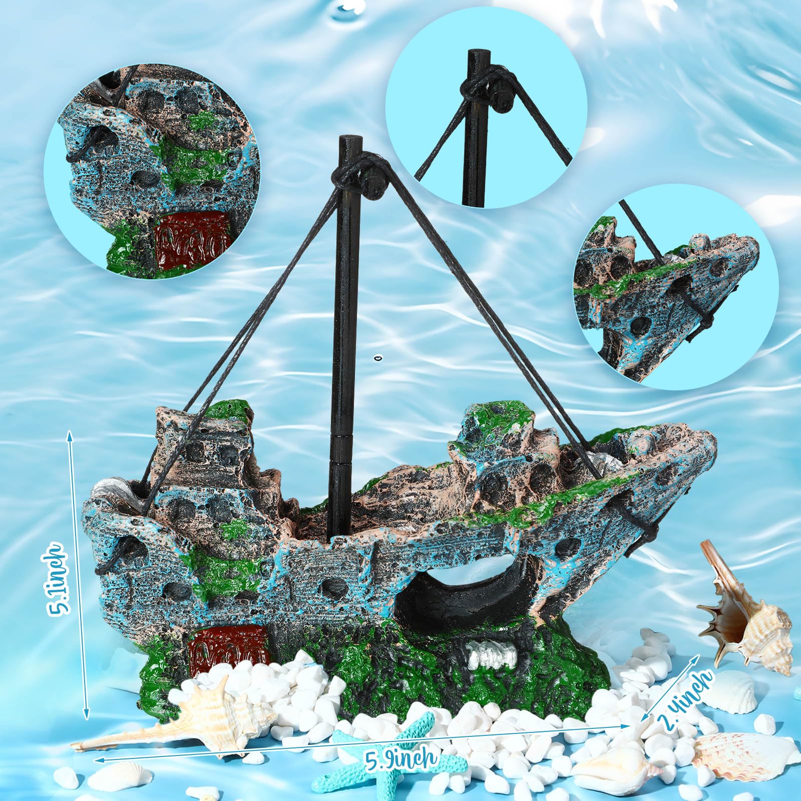 Wenqik ancient castle ruins tunnel enhances tank scenery with layered caves and retreat spots