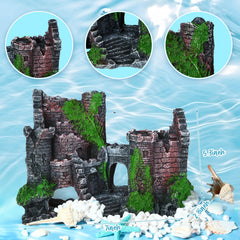 Wenqik treasure chest decor creates a themed habitat with hiding spaces and visual interest