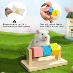 Wenriko small-animal cage accessory colorful enrichment for daily activity.