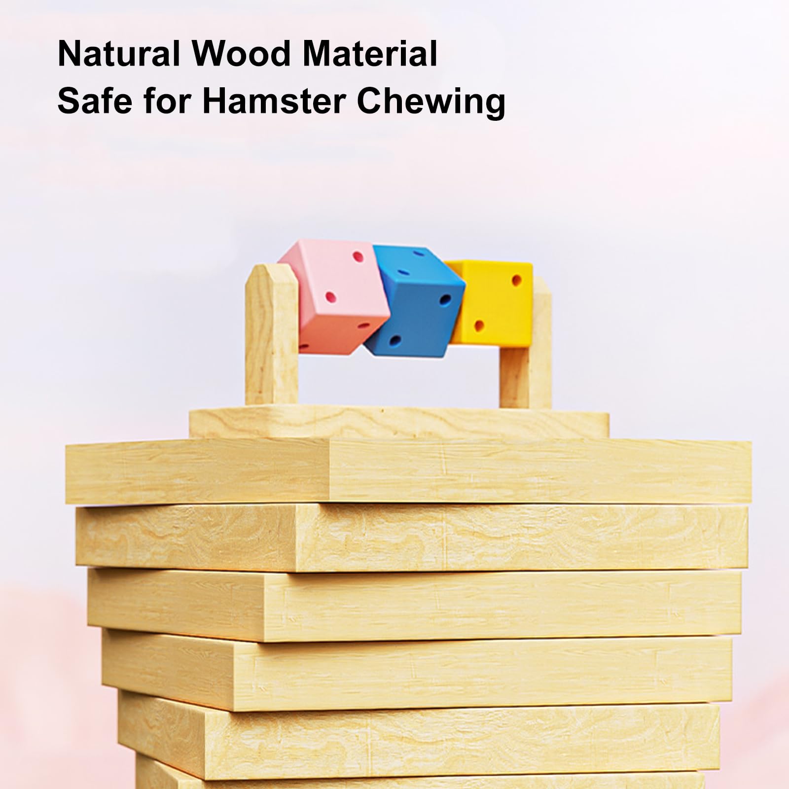 Wenriko Syrian and dwarf hamster foraging toy encourages exploration and cognitive play.