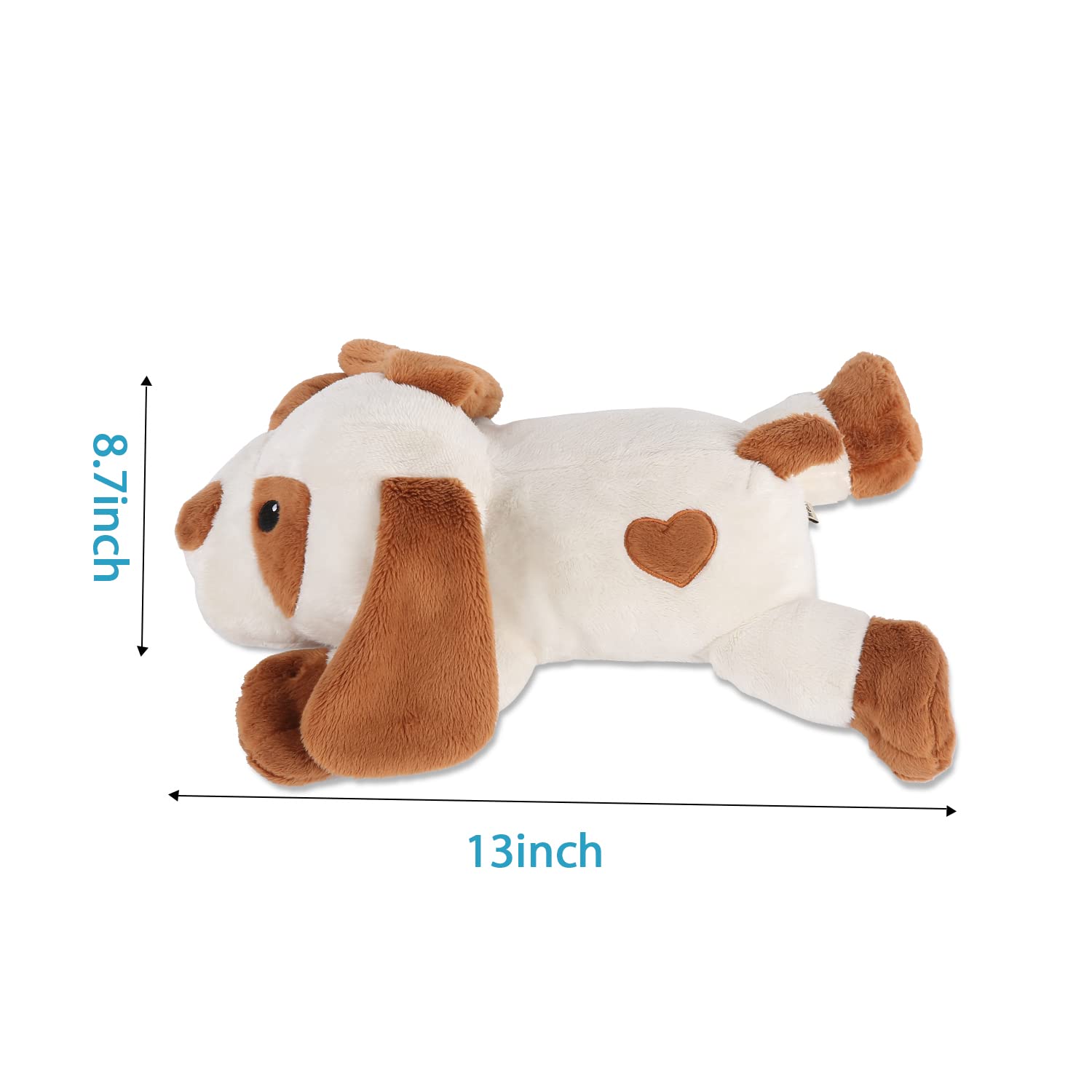 WEOK Heartbeat Dog Toy machine-washable feature enables easy cleaning.