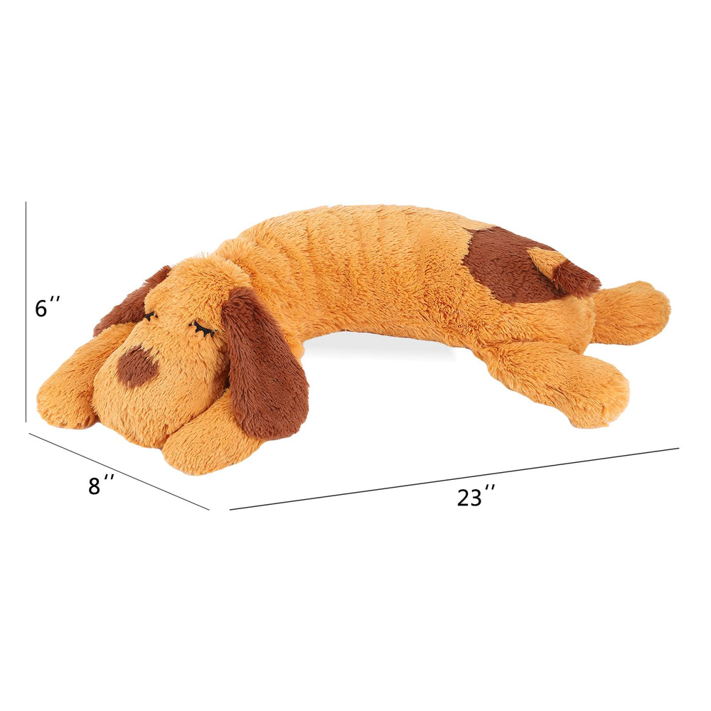 WEOK Heartbeat Puppy Toy packaging—includes plush toy and heartbeat simulator