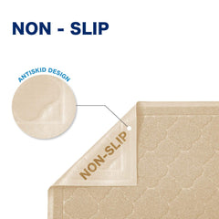 WePet cat litter mat beige XXL urinen-resistant helps protect floors from spills