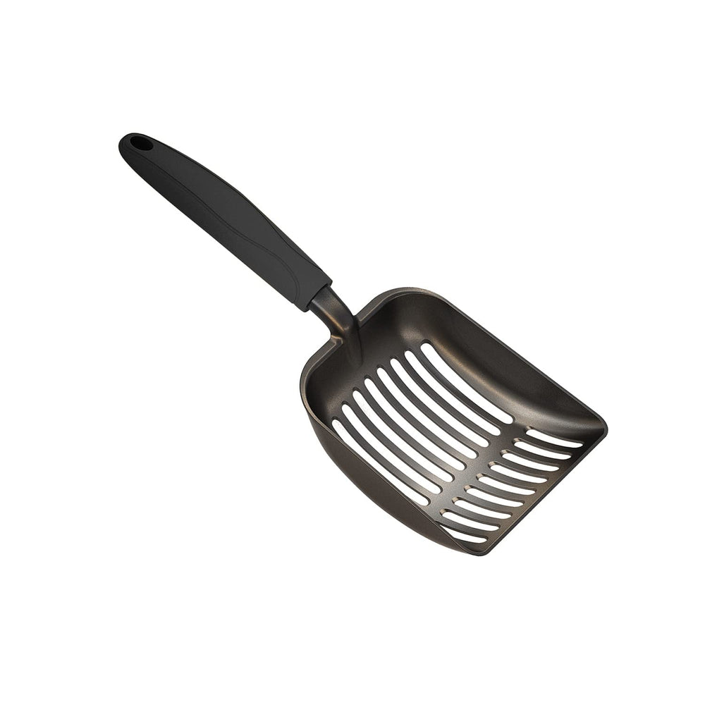 WePet cat litter scoop with deep-shovel design enables quick, efficient cleanup.