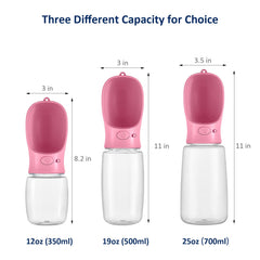 WePet one-key operation enables quick water dispensing during outdoor adventures.