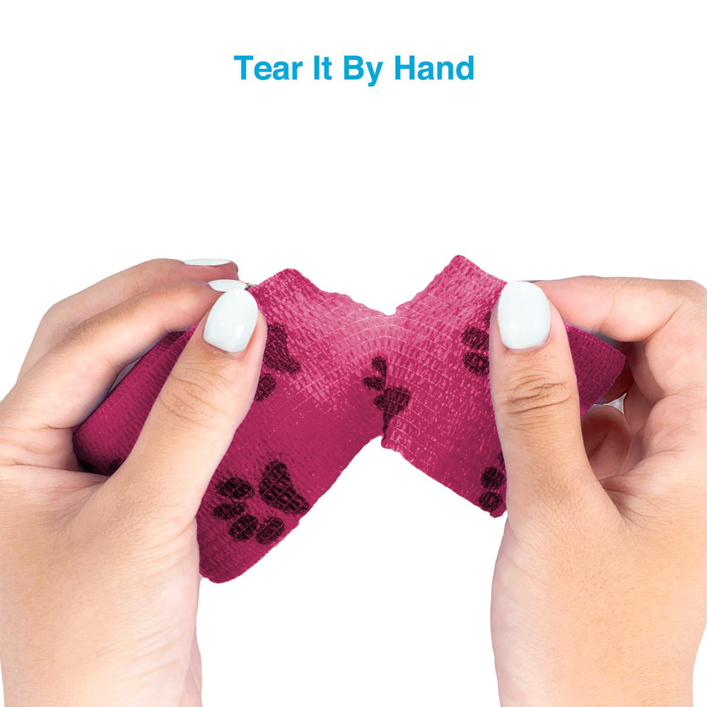 WePet pet wrap breathable fabric promotes ventilation for comfortable healing.