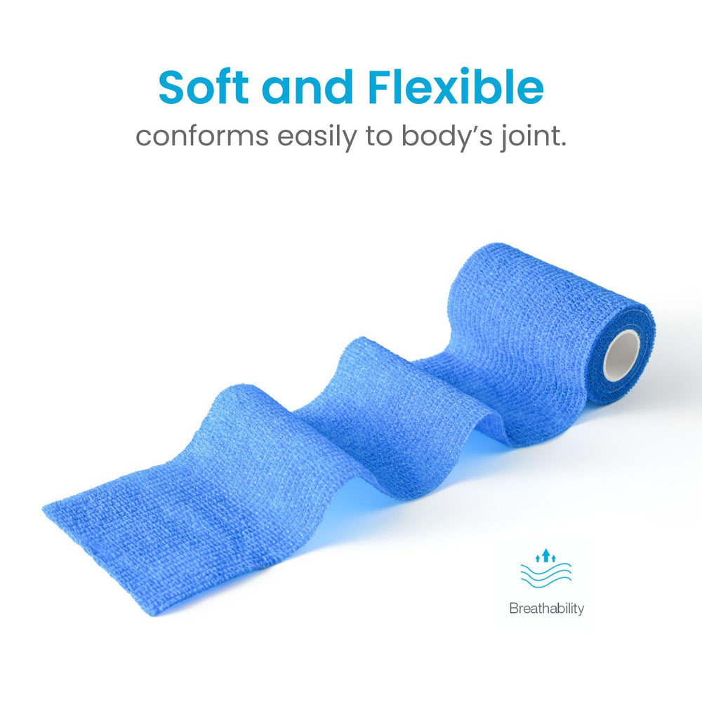 WePet Pet Wrap applied to a dog's leg showing wrapped support and protection