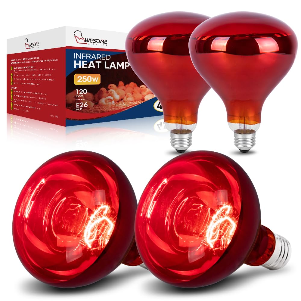 Wesome Lighting 4 pack packaging shown for versatile warmth setup.